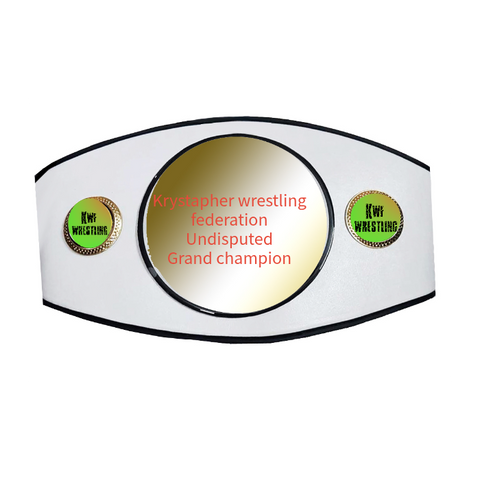Championship Belt Design #7