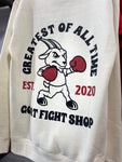 GOAT Fight Shop Hoodie #3 Float Like Goat