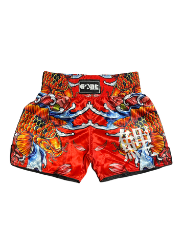 Goat Muay Thai Shorts "Koi Pond"