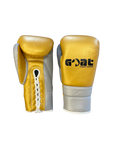 GOAT PROFESSIONAL TRAINING GLOVE: Gold/Silver